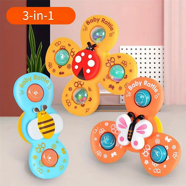 3 IN 1 DELICATE SOUND BABY RATTLE SET